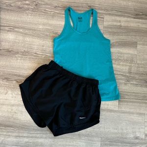 Nike Tank Top & Shorts Bundle Dri Fit